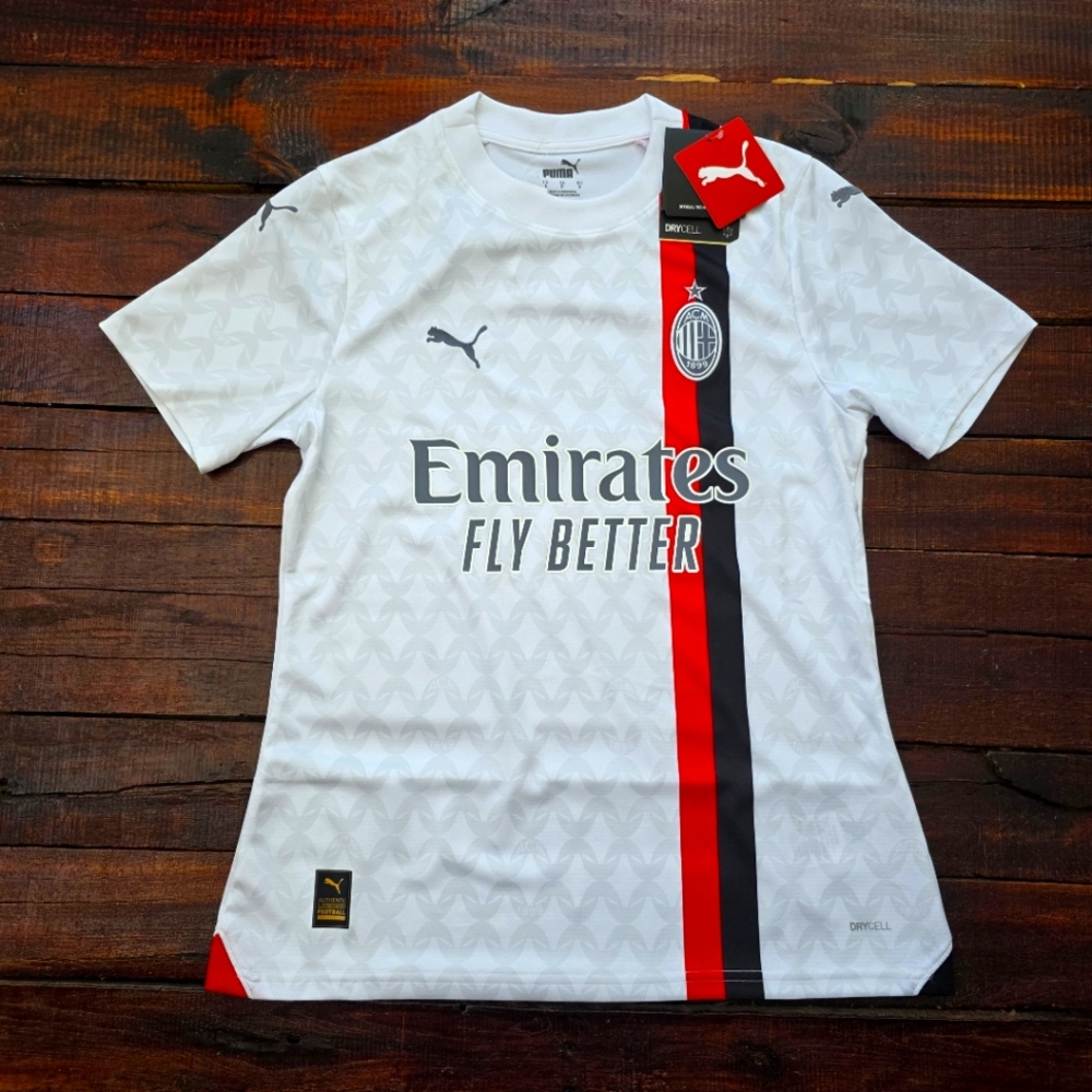 Puma AC Milan 2023/24 Away Soccer Football Jersey NWT Size Small